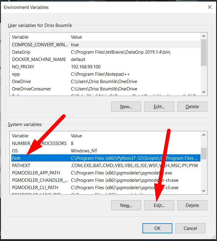 Edit Path